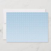 Birthday Boy Winter Onederland uitnodiging (Achterkant)