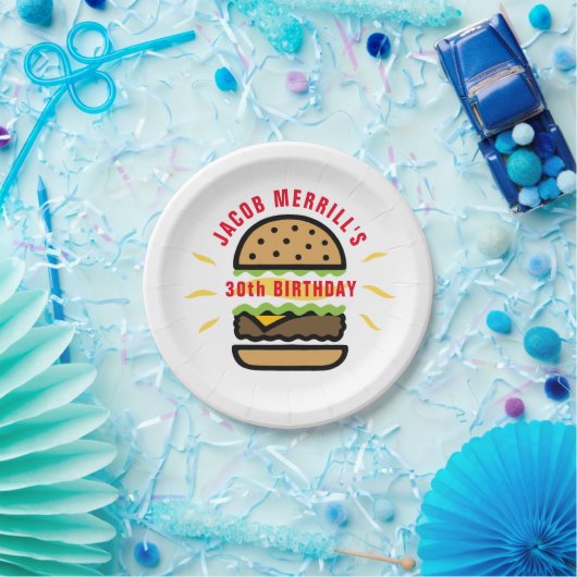 Birthday-brander Bord op elke leeftijd (Feest)