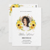 Birthday Briefkaart (Voorkant / Achterkant)