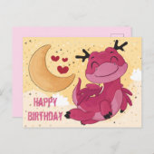 Birthday Briefkaart (Voorkant / Achterkant)