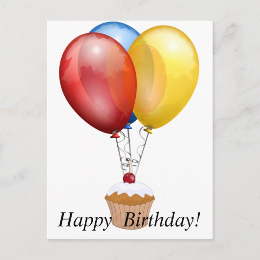 Birthday Briefkaart (Voorkant)