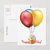 Birthday Briefkaart (Voorkant / Achterkant)