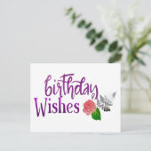 Birthday Briefkaart (Staand voorkant)