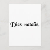 Birthday Briefkaart (Voorkant)