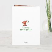 Birthday Brother Fox Forest Wildlife Animals Art Kaart (Achterkant)