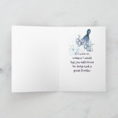 Birthday Brother Octopus zou je kaart kunnen verbe (Binnen)