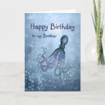 Birthday Brother Octopus zou je kaart kunnen verbe<br><div class="desc">Fijne verjaardag Broer. Als ik een octopus was,  kon ik je acht keer knuffelen omdat ik zo'n geweldige schoonbroer was. De Humoureuze Birthday-kaart voor de schoonbroer die je leuk vindt,  die niet van paddenstoelen houdt,  sentimentele verjaardagskaarten en ook niet van publieke omhulsels houdt.</div>