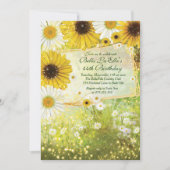 Birthday Brunch Moederdag Luncheon Invitations Kaart (Voorkant)