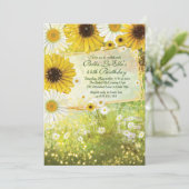 Birthday Brunch Moederdag Luncheon Invitations Kaart (Staand voorkant)