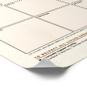 Birthday Buddies [herinnering aan verjaardagen] Poster (Hoek)