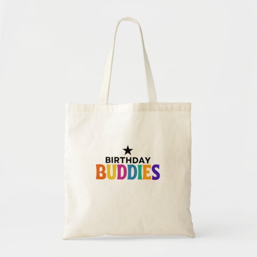 Birthday Buddies Tote Bag (Voorkant)