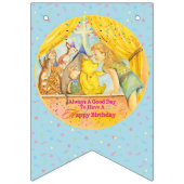 Birthday Bunting - Happy Birthday Vlaggetjes (Eerste vlag)