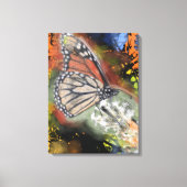 Birthday Butterfly Art Canvas Print (Voorkant)