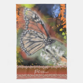 Birthday Butterfly Theedoek (Verticaal)