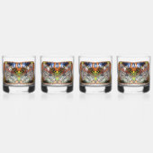 Birthday Butterfly Whisky Glas (Voorkant)