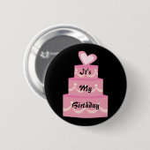 Birthday Button (Voorkant /achterkant)