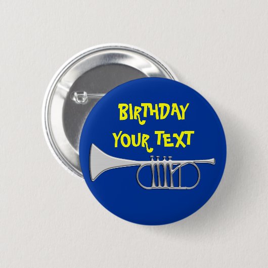 Birthday Button (Voorkant /achterkant)