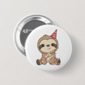 Birthday Button voor kinderen (Voorkant /achterkant)