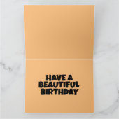 BIRTHDAY CABIN AUTUMN BOSSEN WENSKAART KAART (Binnen)