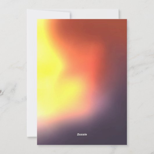 Birthday cad feestdagenkaart (Achterkant)