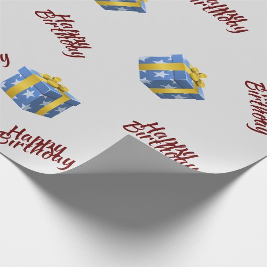 Birthday Cadeaupapier (Hoek)