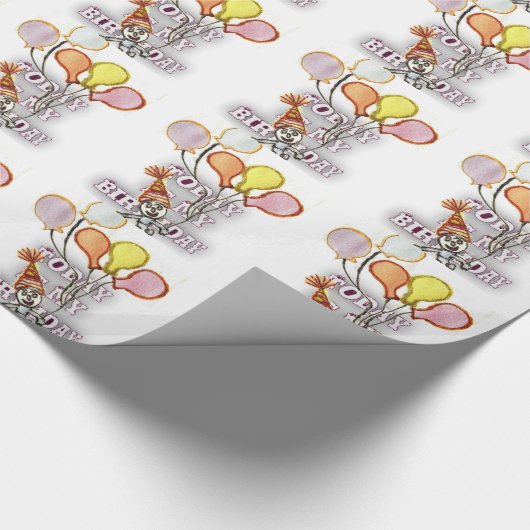 Birthday Cadeaupapier (Hoek)