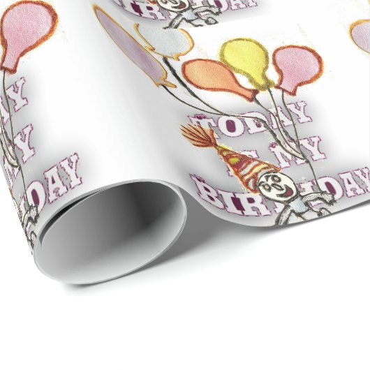 Birthday Cadeaupapier (Rol Hoek)