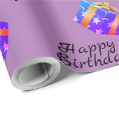 Birthday Cadeaupapier (Rol Hoek)