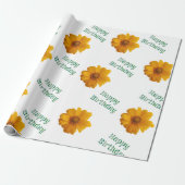 Birthday Cadeaupapier (Uitgerold)