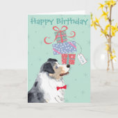 Birthday Cadeaus Aussie Kaart (Gele Bloem)