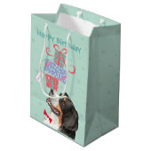 Birthday Cadeaus Berner Medium Gift Bag Cadeauzakje (Achterkant Gekanteld)