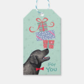 Birthday Cadeaus Black Lab Cadeaulabel (Voorkant)