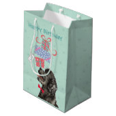 Birthday Cadeaus Portugese waterhond Medium Cadeauzakje (Achterkant Gekanteld)