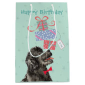 Birthday Cadeaus Portugese waterhond Medium Cadeauzakje (Voorkant)