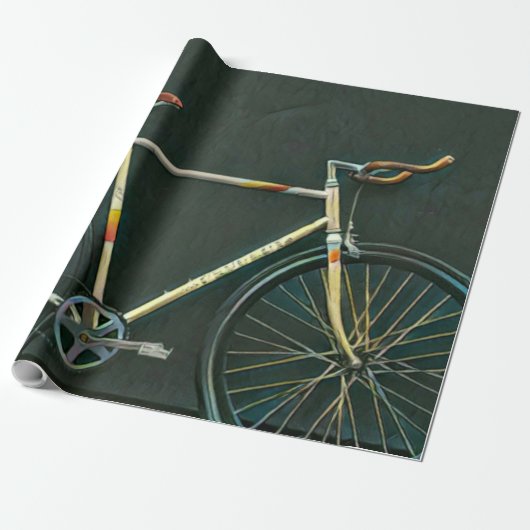 Birthday-cadeaus voor fietsenliefhebbers cadeaupapier (Uitgerold)