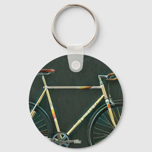 Birthday-cadeaus voor fietsenliefhebbers sleutelhanger (Voorkant)