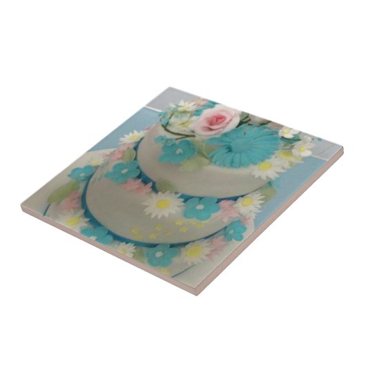 Birthday cake 1 tegeltje (Zijkant)