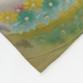Birthday cake 4 fleece blanket  (Hoek)