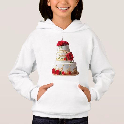 Birthday Cake Art design T-shirts (Voorkant)