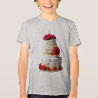 Birthday Cake Art design T-shirts