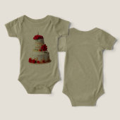 Birthday Cake Art design T-shirts (Ontwerp Voorkant & Achterkant)