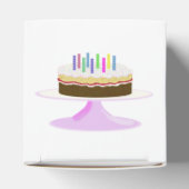 Birthday cake bedankdoosjes (Bovenkant)