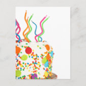 Birthday Cake Briefkaart (Voorkant)