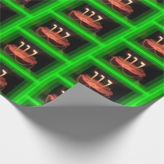 Birthday Cake Cadeaupapier (Hoek)