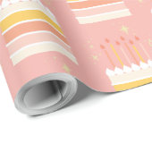 Birthday Cake Cadeaupapier (Rol Hoek)