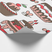 Birthday Cake Cadeaupapier (Hoek)