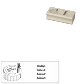 Birthday cake cartoon illustratie rubberstempel (Gestempeld)
