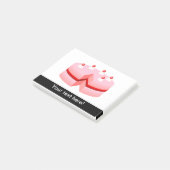 Birthday cake cartoon post-it® notes (Schuin)