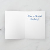 Birthday Cake Dragon Kaart (Binnen)