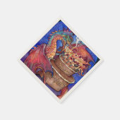 Birthday Cake Dragon Servet (Hoek)